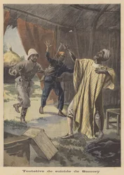 Selvmordsforsøg af Samory Toure